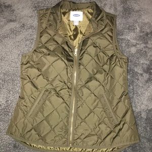 Old navy hunter green vest